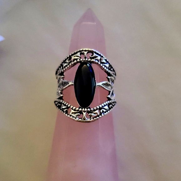 Jewelry Large Onyx Ring Poshmark
